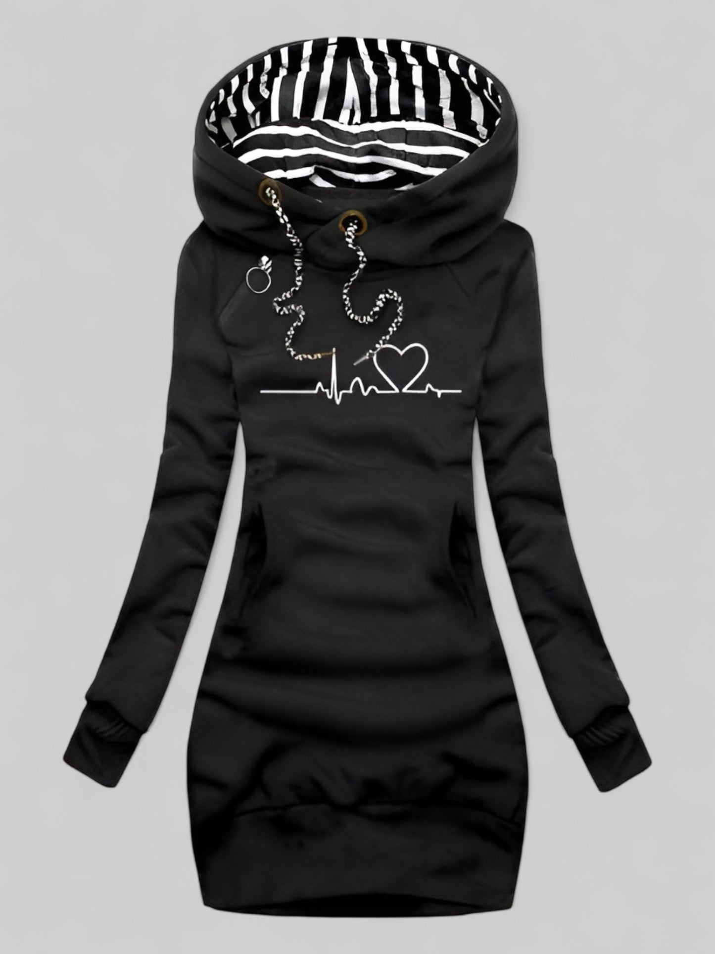 Luna™ | Robe en laine à imprimé