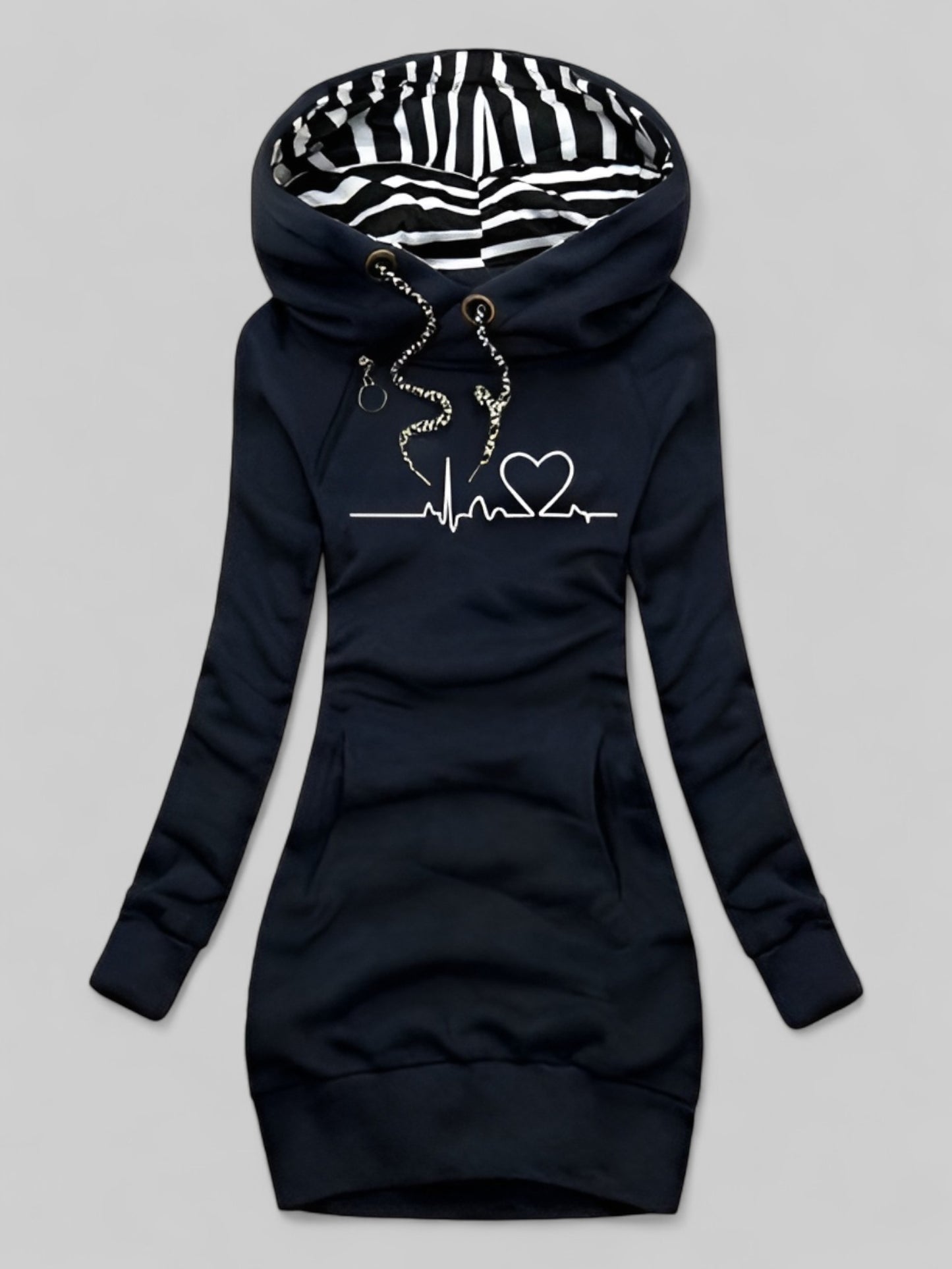 Luna™ | Robe en laine à imprimé