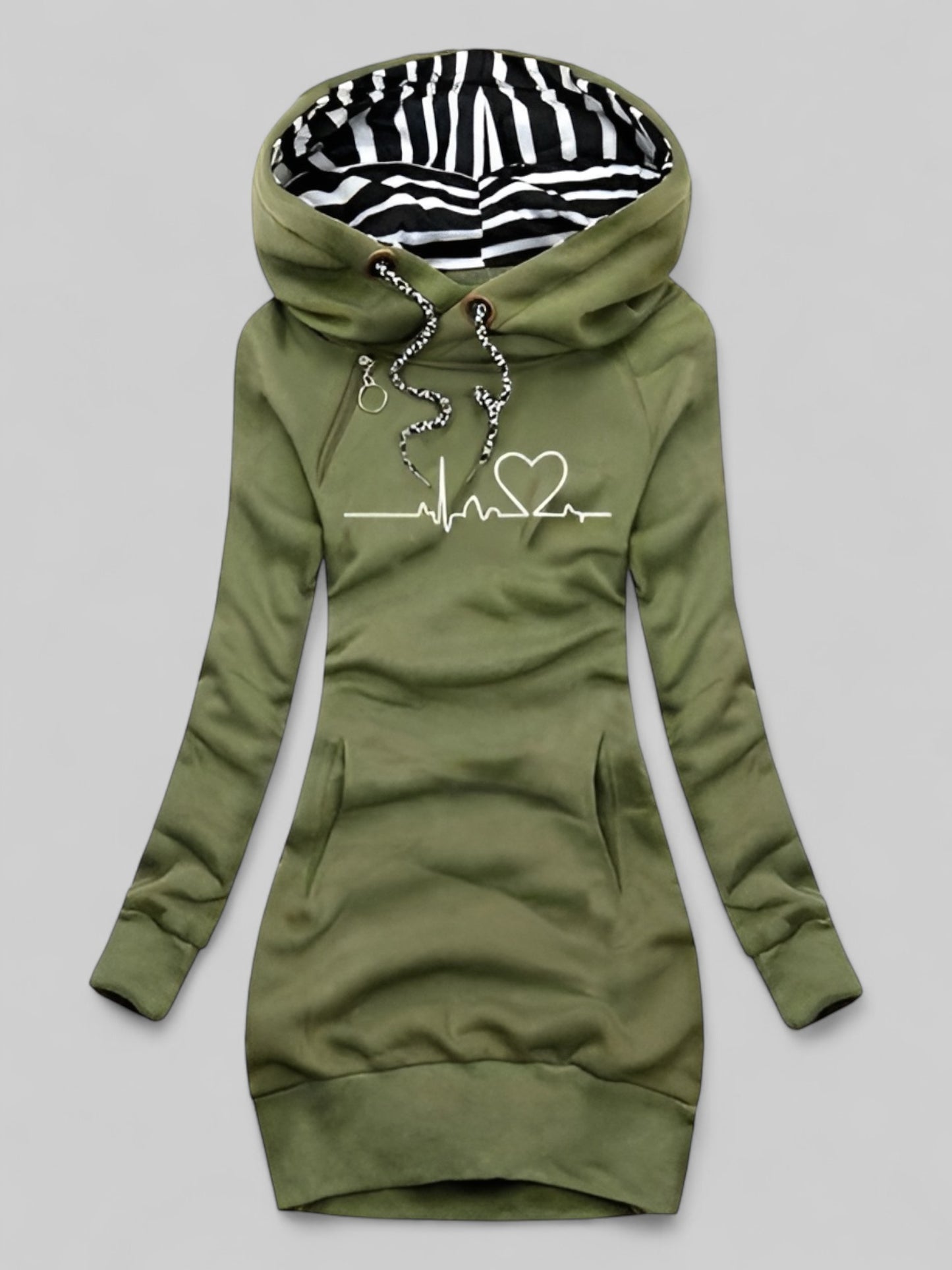 Luna™ | Robe en laine à imprimé