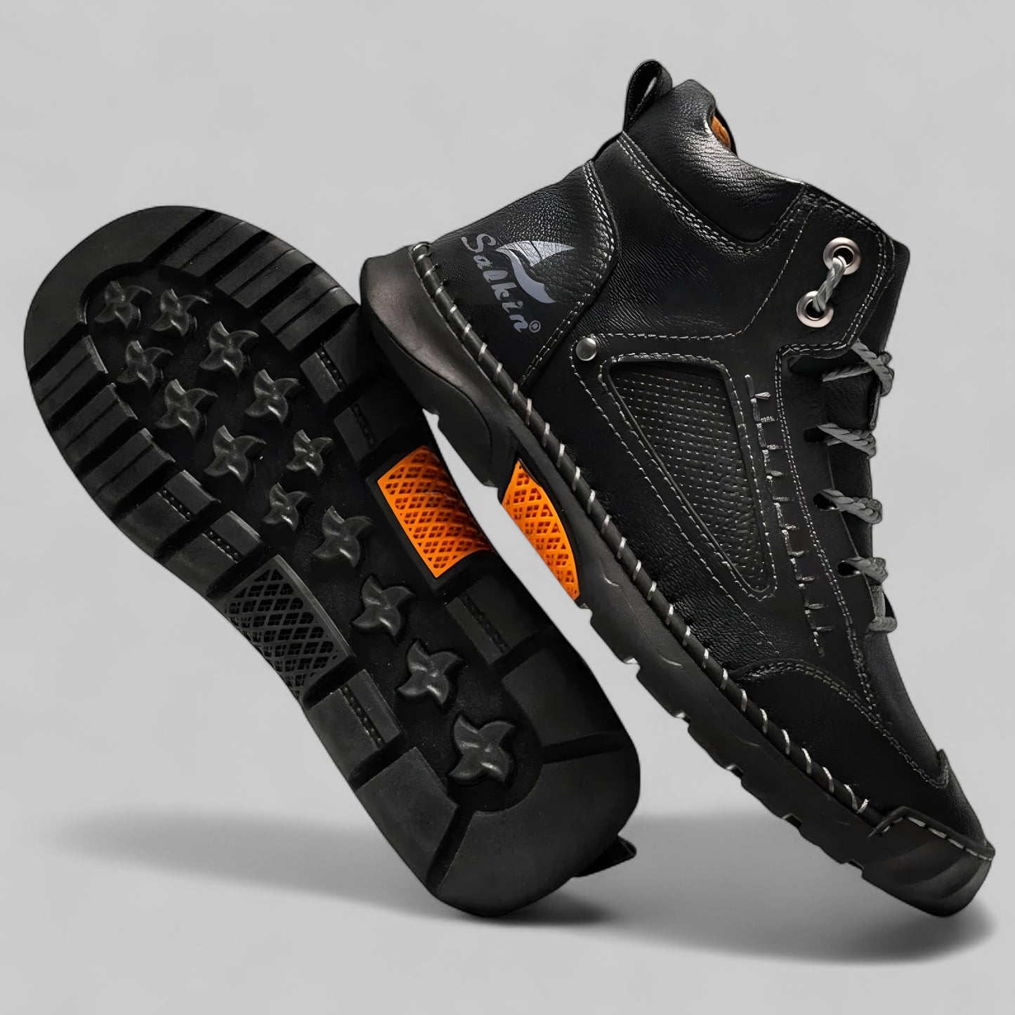 Víctor™ | Bottes en cuir haut de gamme avec semelle antidérapante